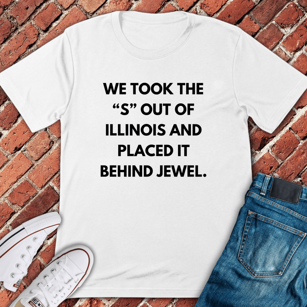Silent S Joke T-Shirt - White