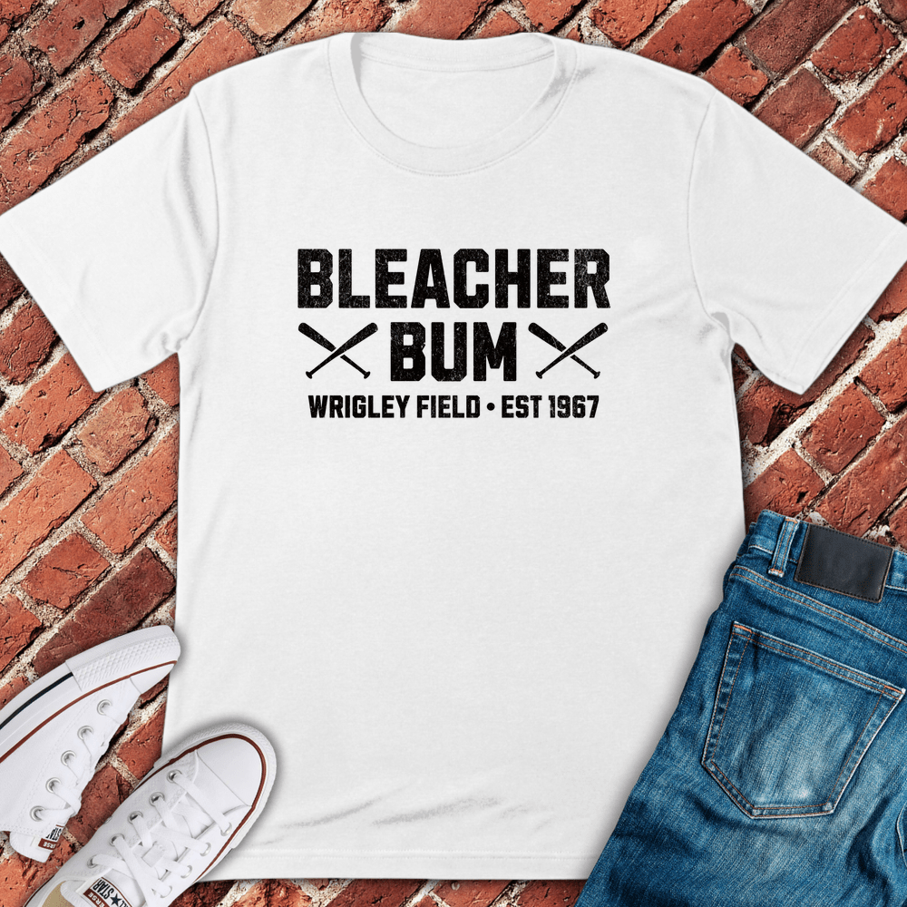 Bleacher Bum Style T-Shirt - White