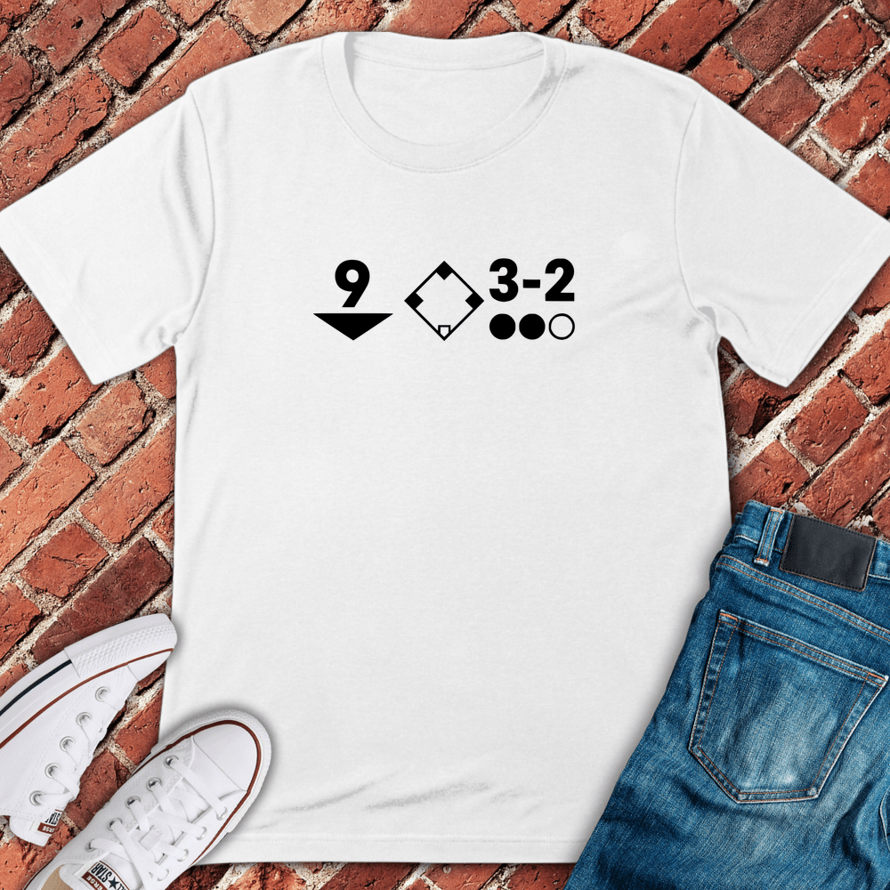 Game on the Line T-Shirt - White