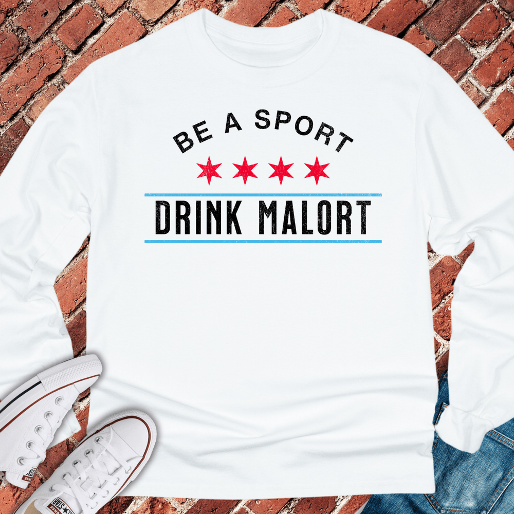 Be A Sport Long Sleeve - White