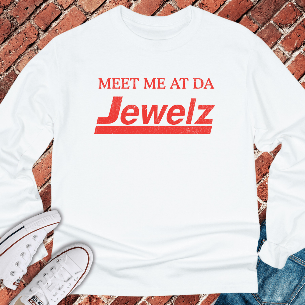 Meet Me At Jewelz Long Sleeve - White