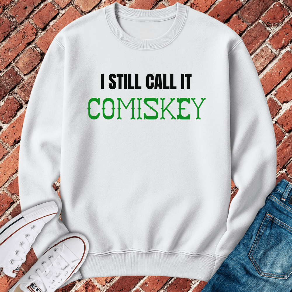 Still Comiskey Crewneck - White