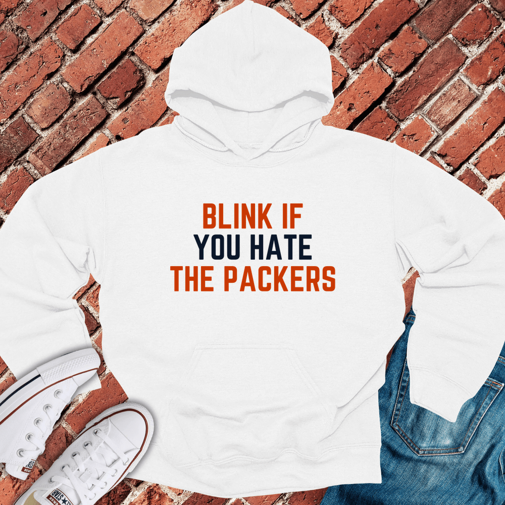 Just Blink Hoodie - White