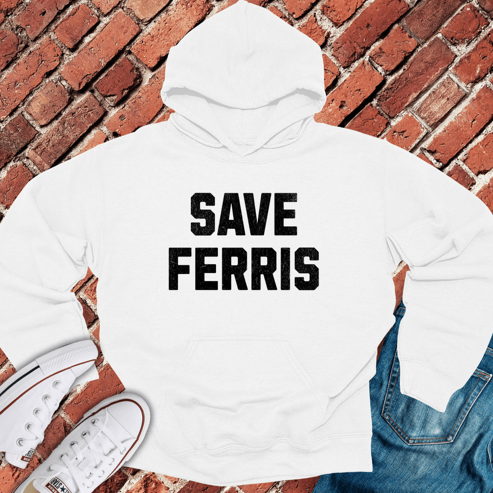 Save Ferris Hoodie - White