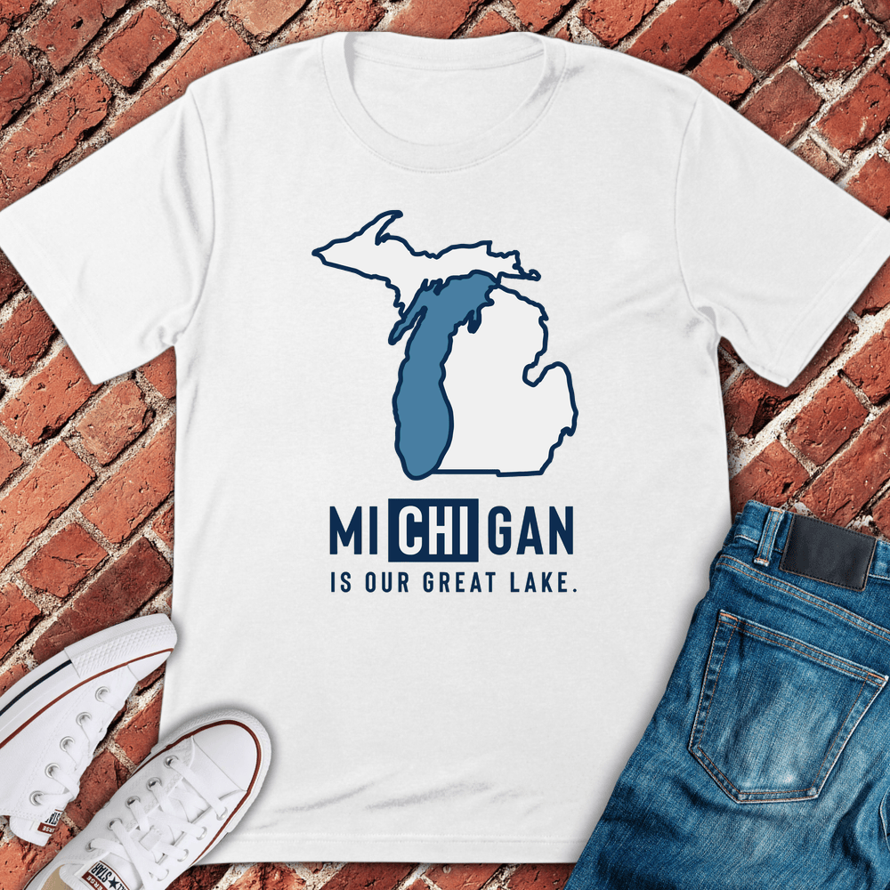 Great Lake State T-Shirt - White