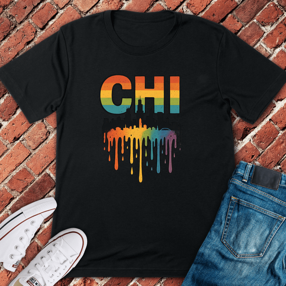 Chi Rainbow Skyline T-Shirt