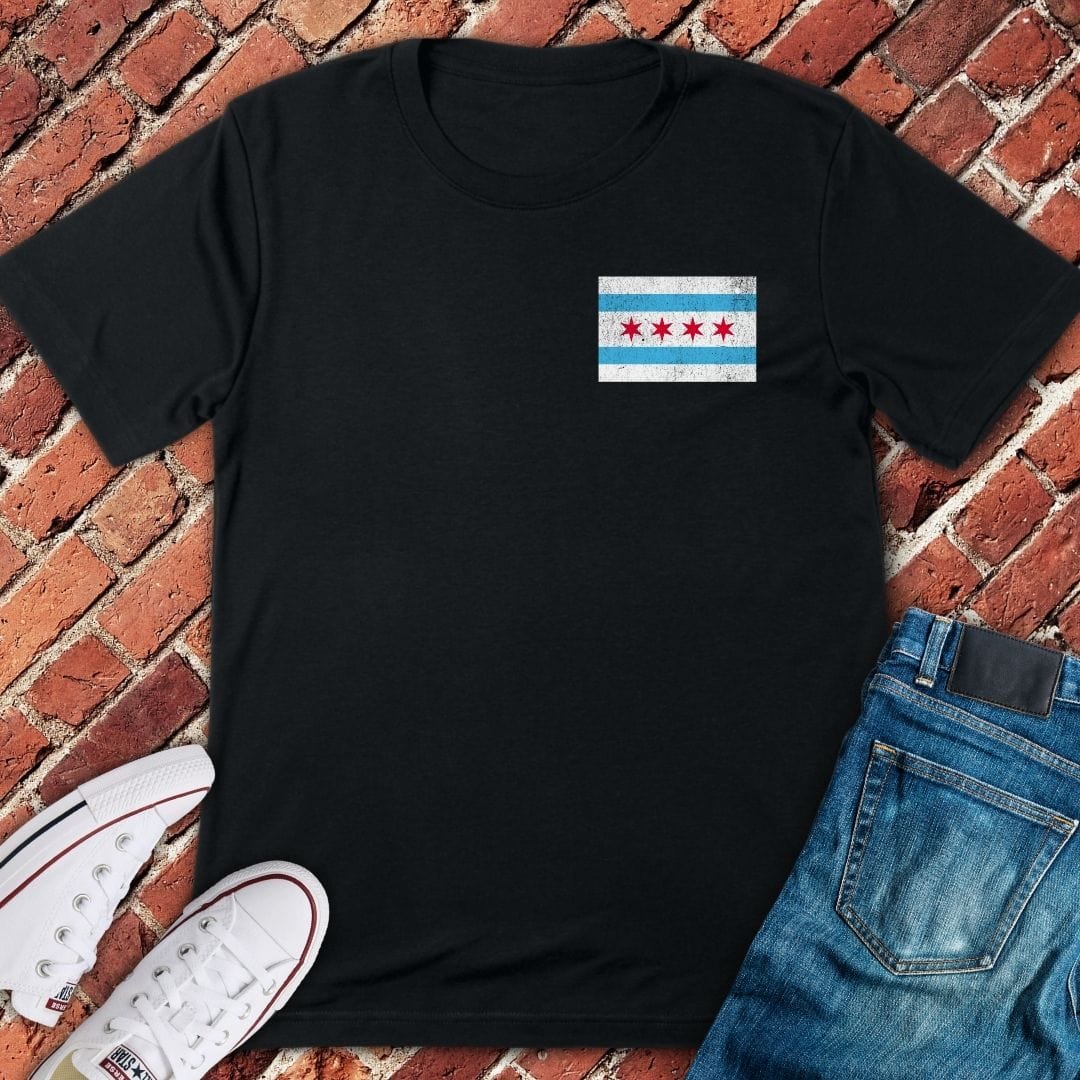 Chicago Flag Logo T-Shirt