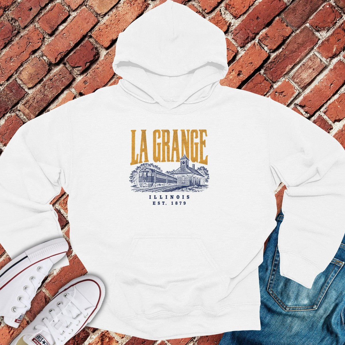 La Grange Hoodie - White