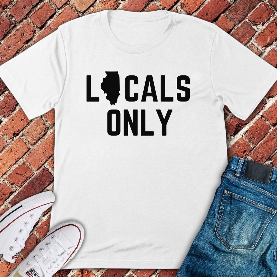 Ilinois Locals Only T-Shirt