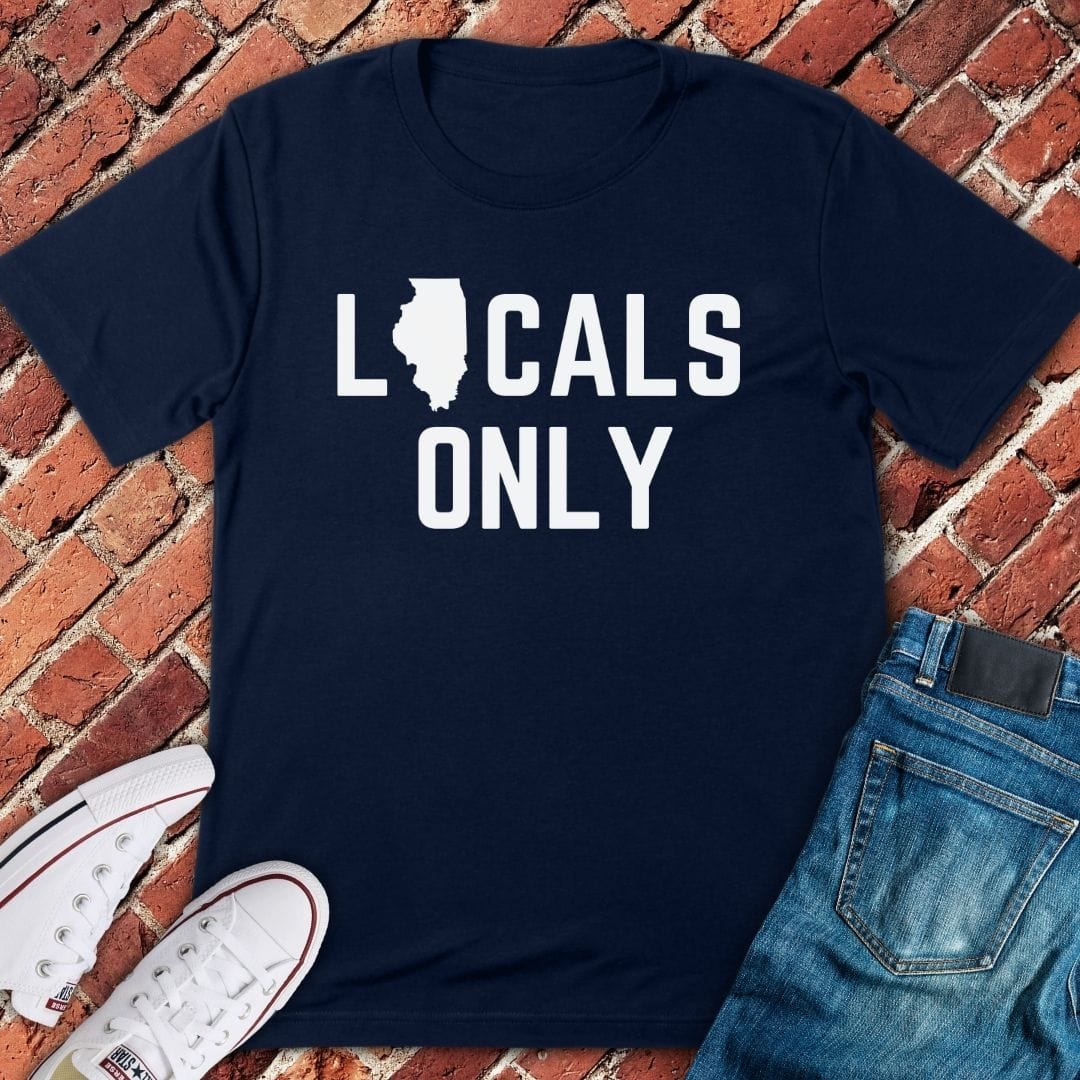 Ilinois Locals Only T-Shirt