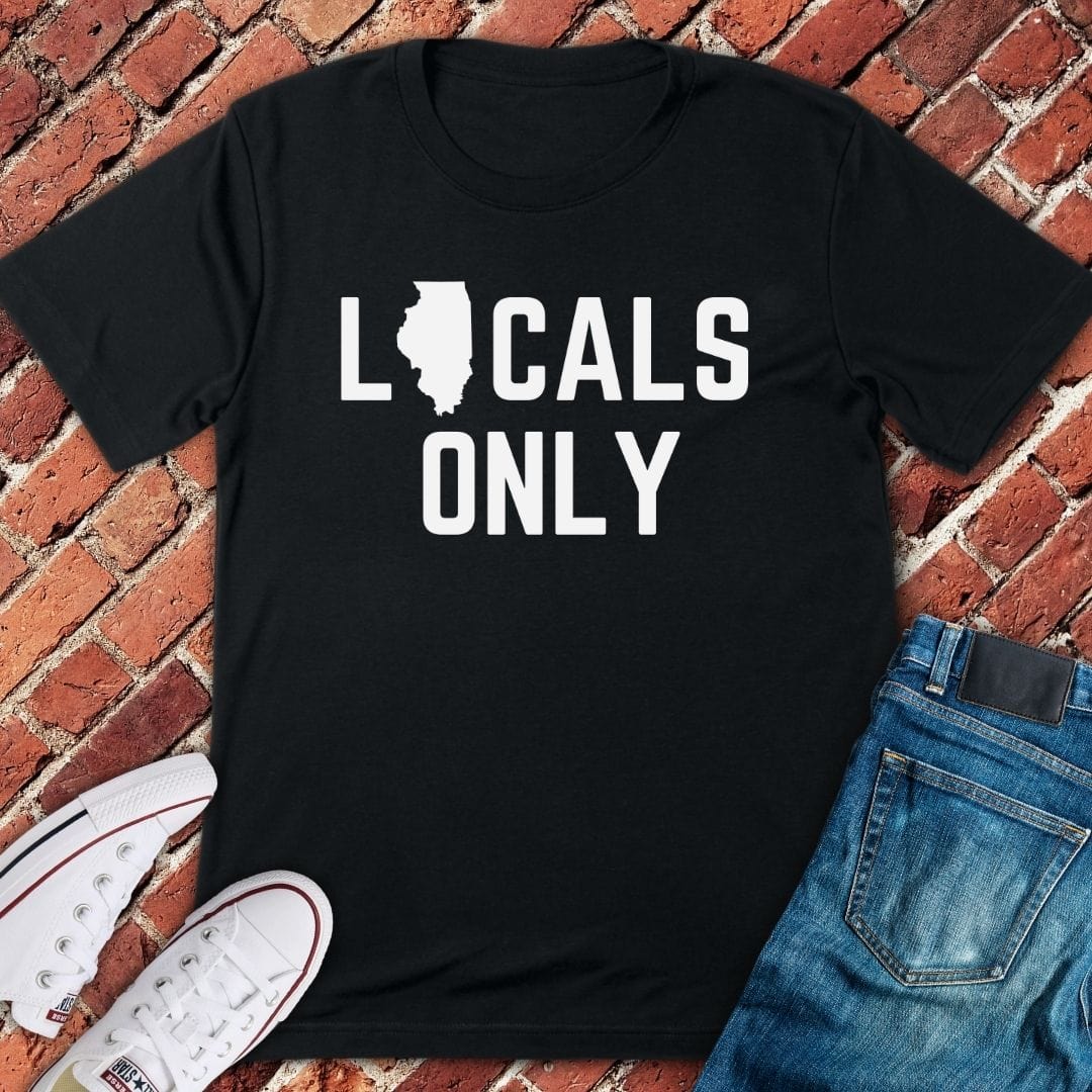 Ilinois Locals Only T-Shirt