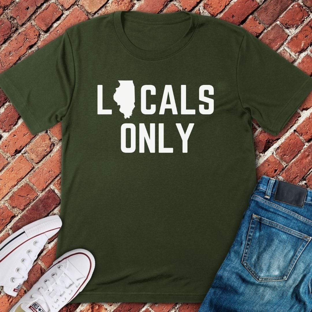 Ilinois Locals Only T-Shirt