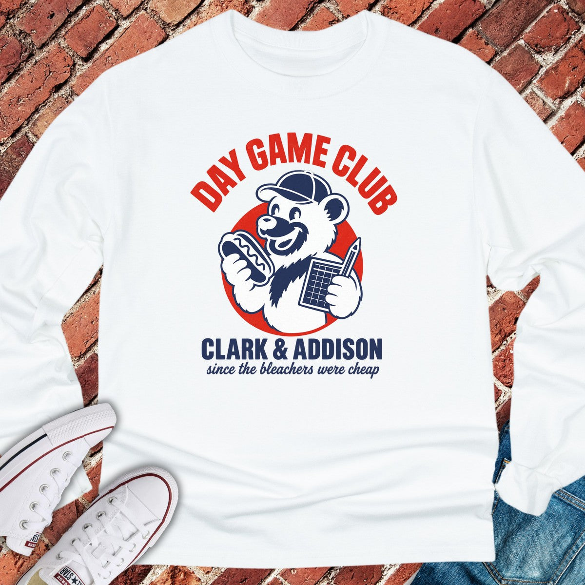 Day Game Long Sleeve - White