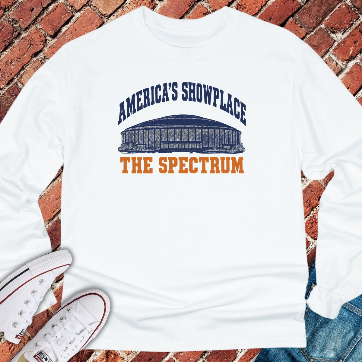 Spectrum Showplace Long Sleeve - White
