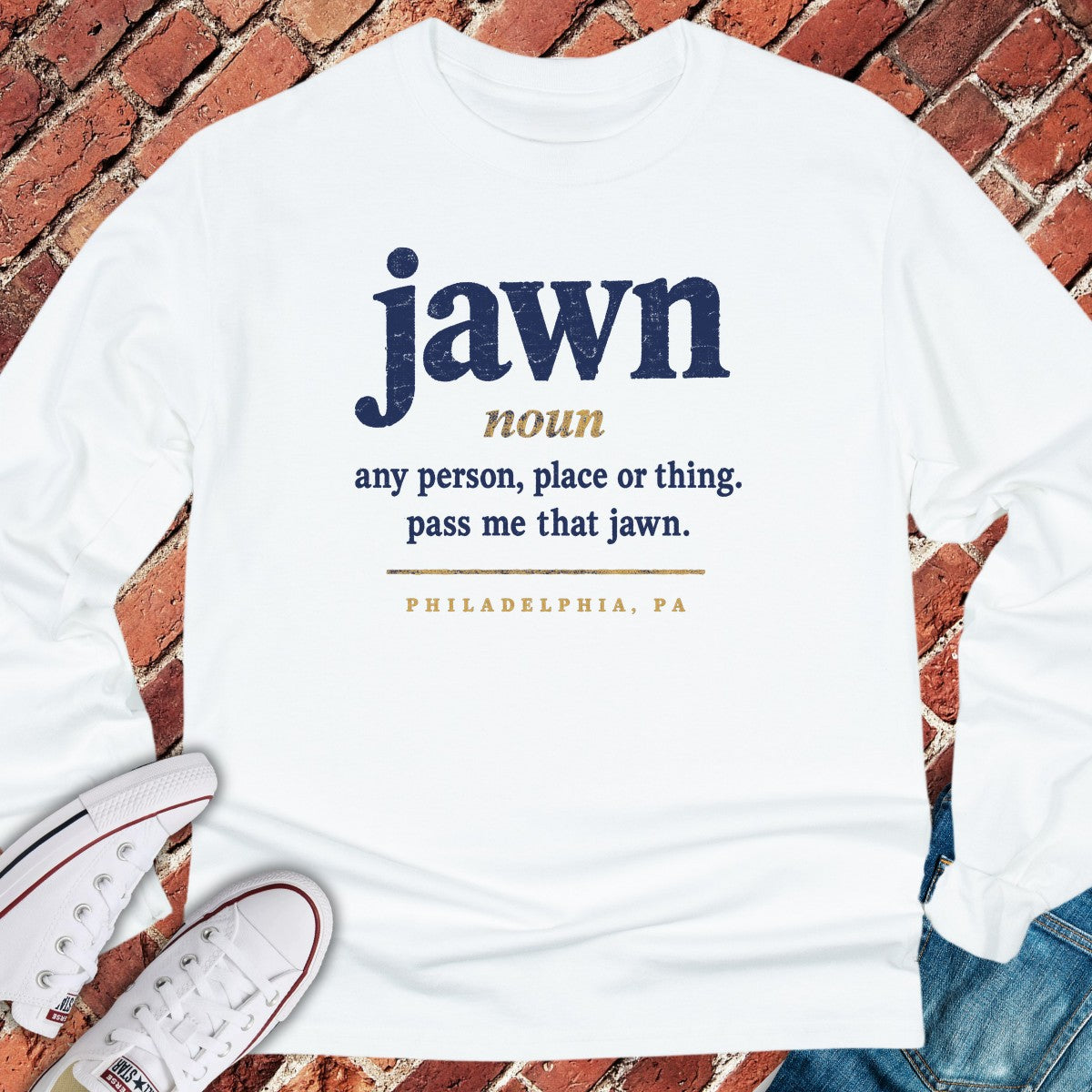 Jawn Defined Long Sleeve - White