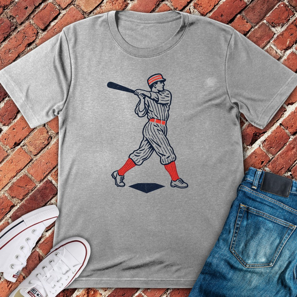 Pillbox Swing T-Shirt - Sport Grey