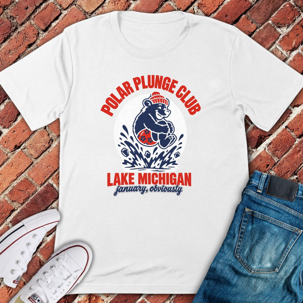Polar Plunge T-Shirt - White