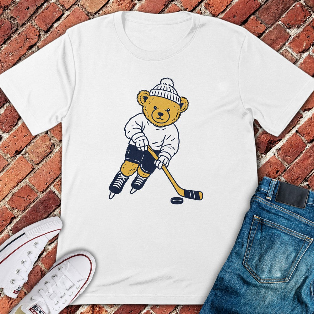 Skating Bear T-Shirt - White