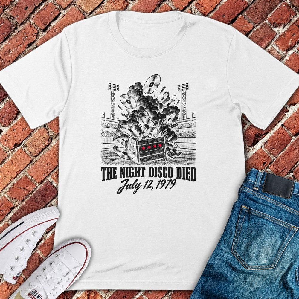 Disco Night T-Shirt - White