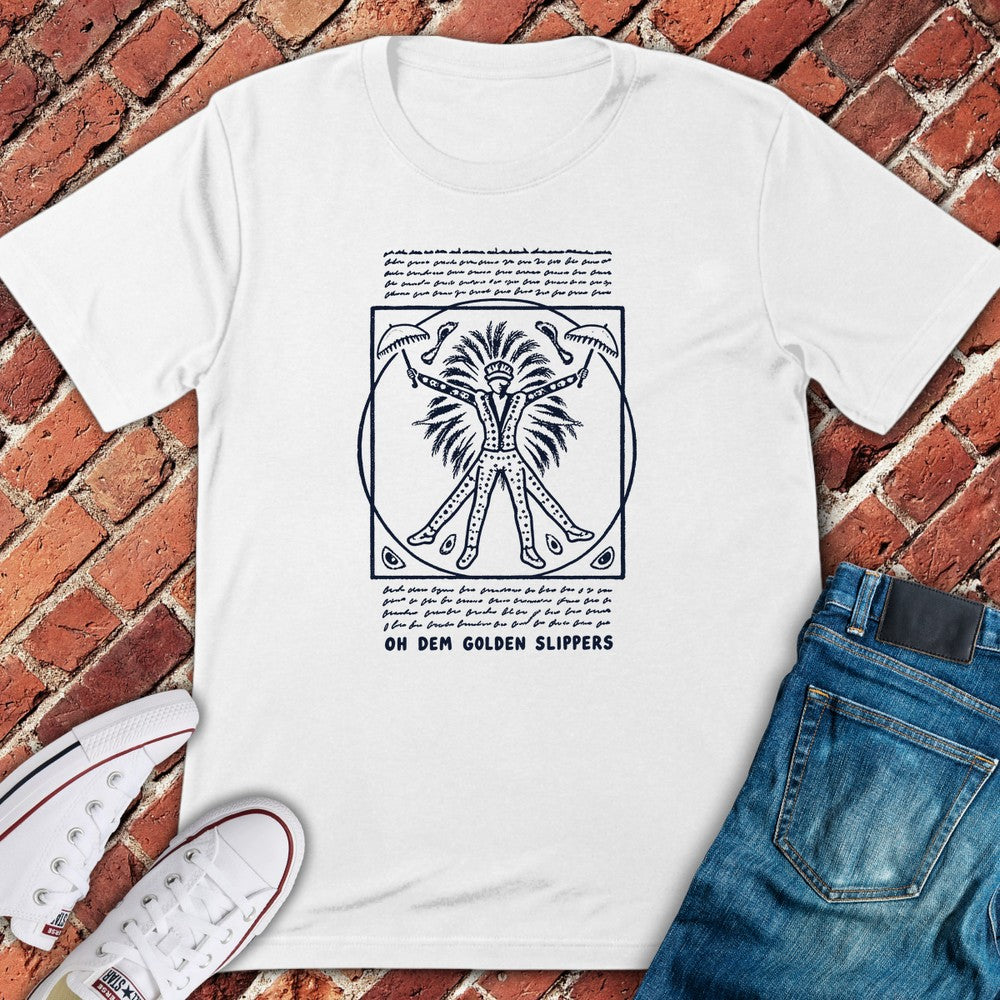 Vitruvian Mummer T-Shirt - White