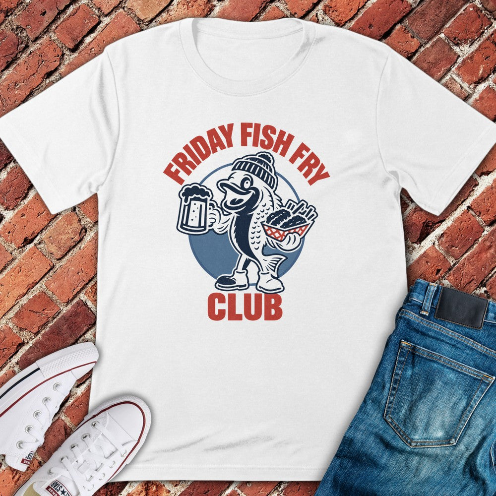 Fish Fry T-Shirt - White