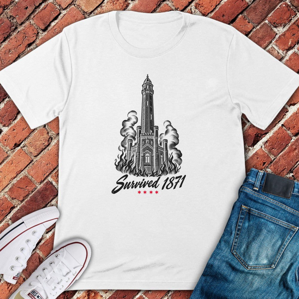 Survived 1871 T-Shirt - White
