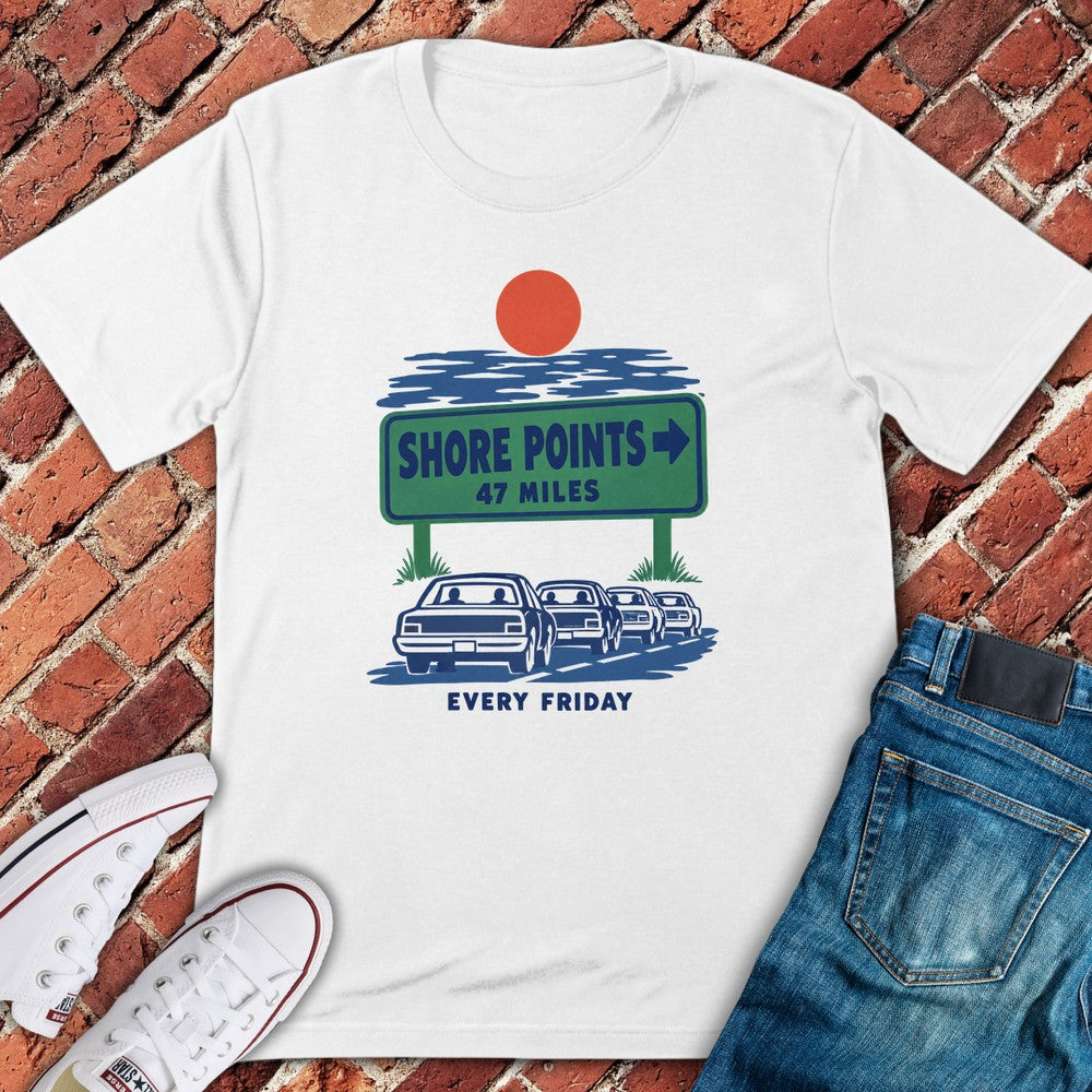 Shore Traffic T-Shirt - White