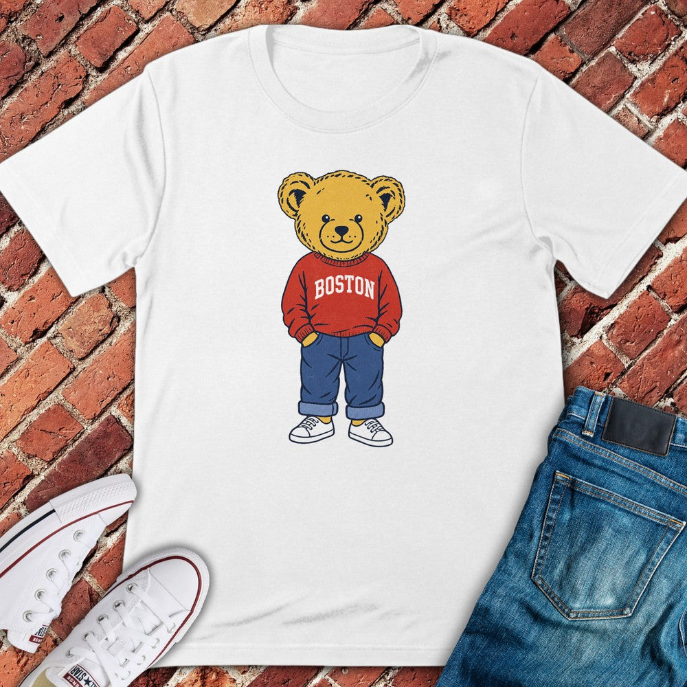 Sweatshirt Teddy T-Shirt - White