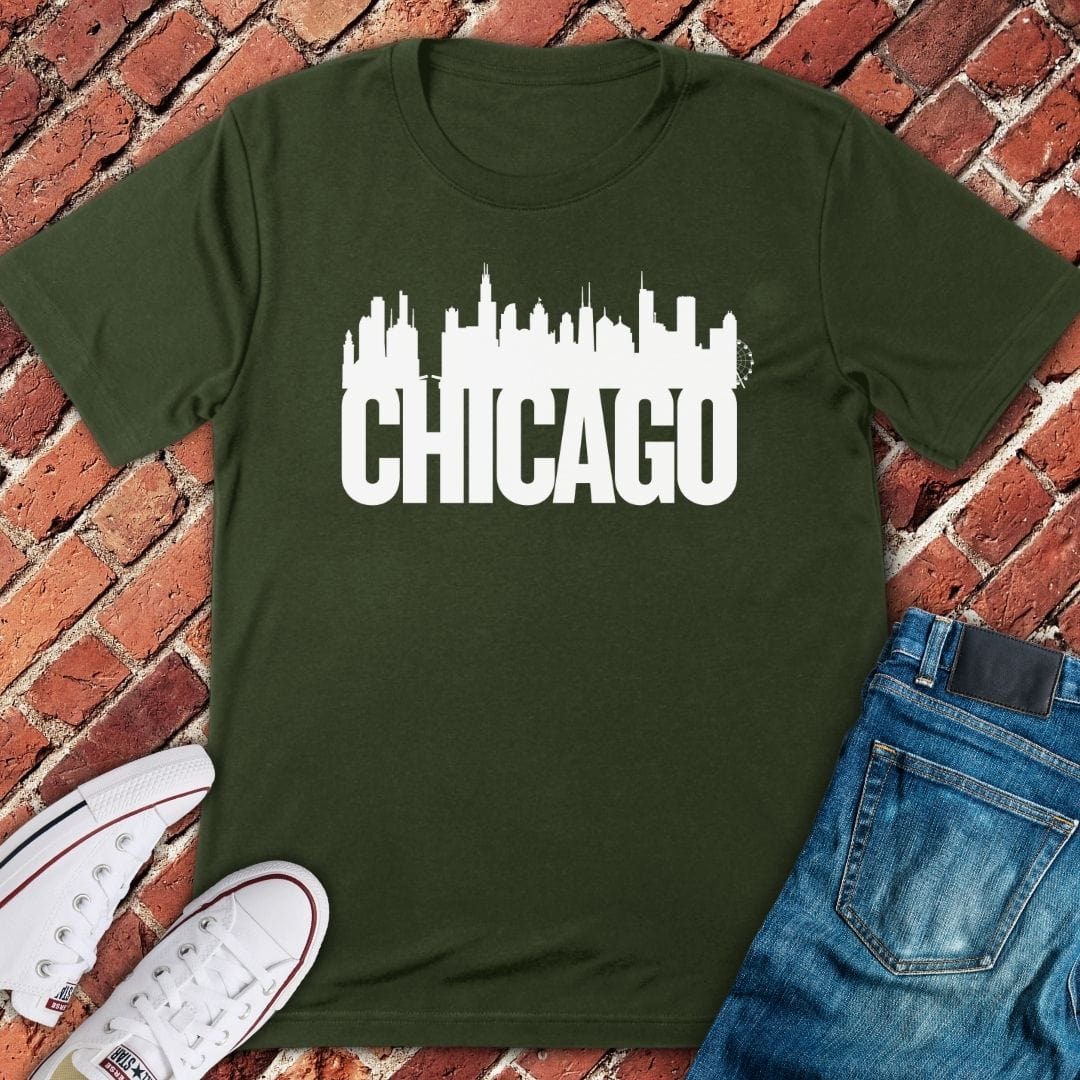 Chicago Tall Skyline T-Shirt