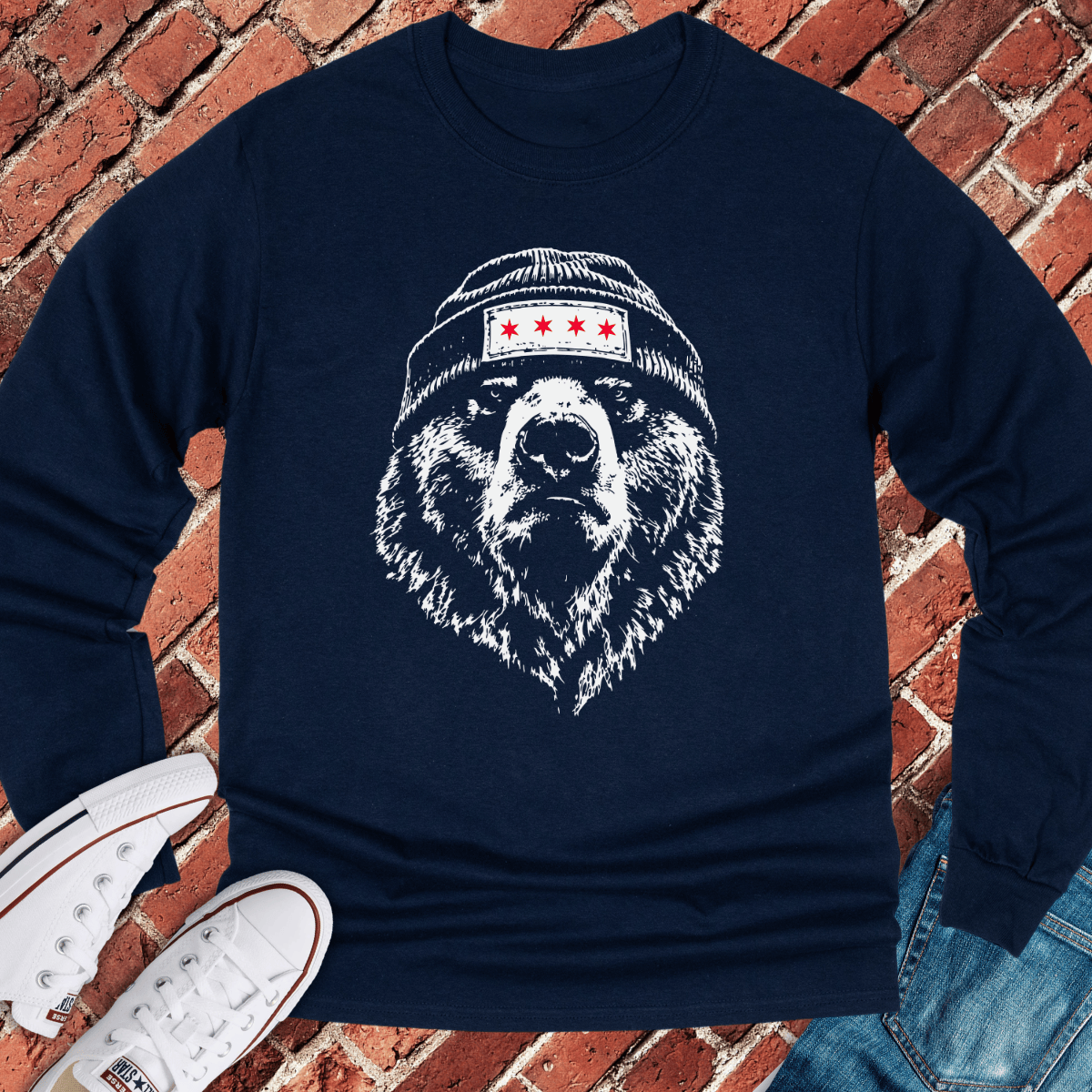 Chi Town Beanie Long Sleeve
