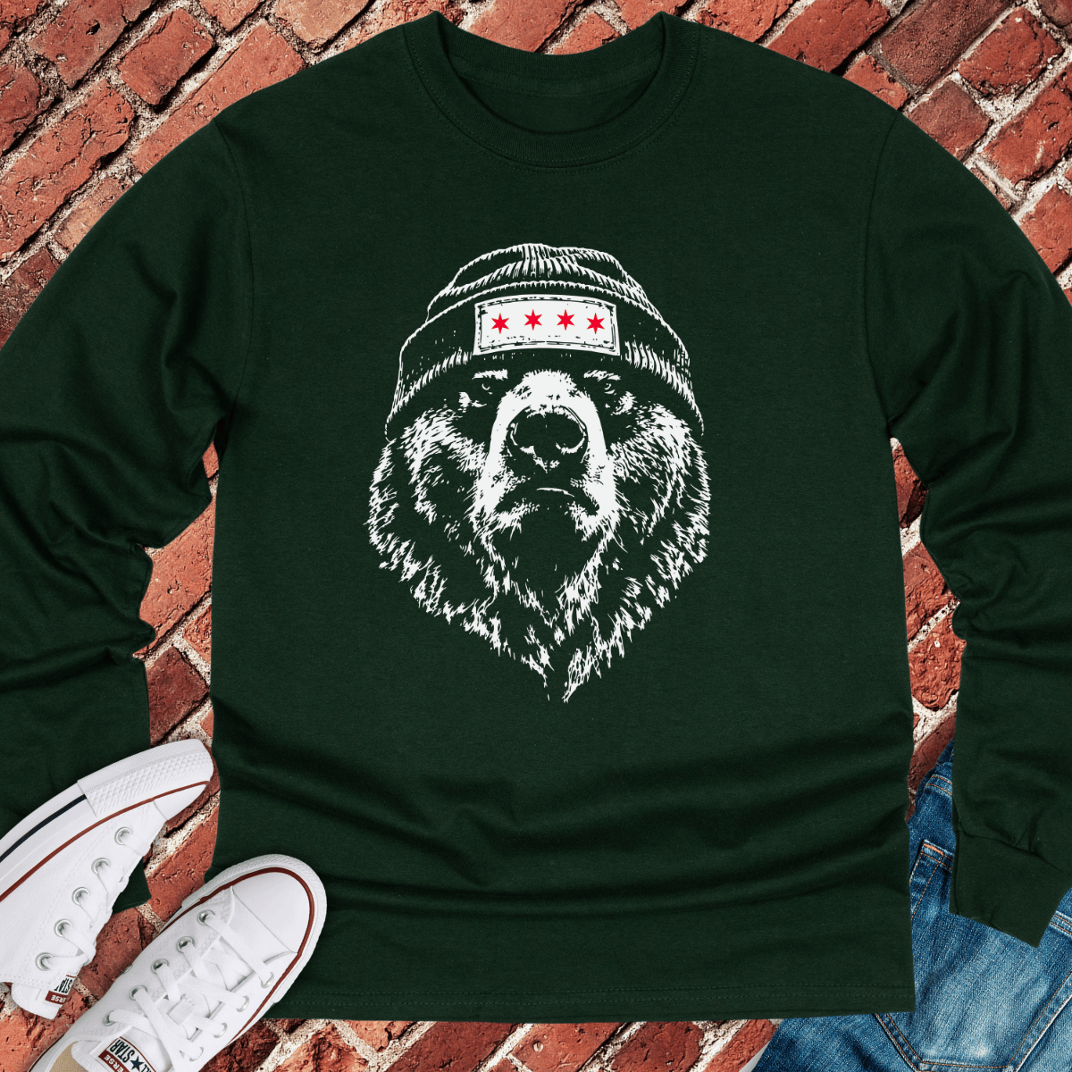 Chi Town Beanie Long Sleeve