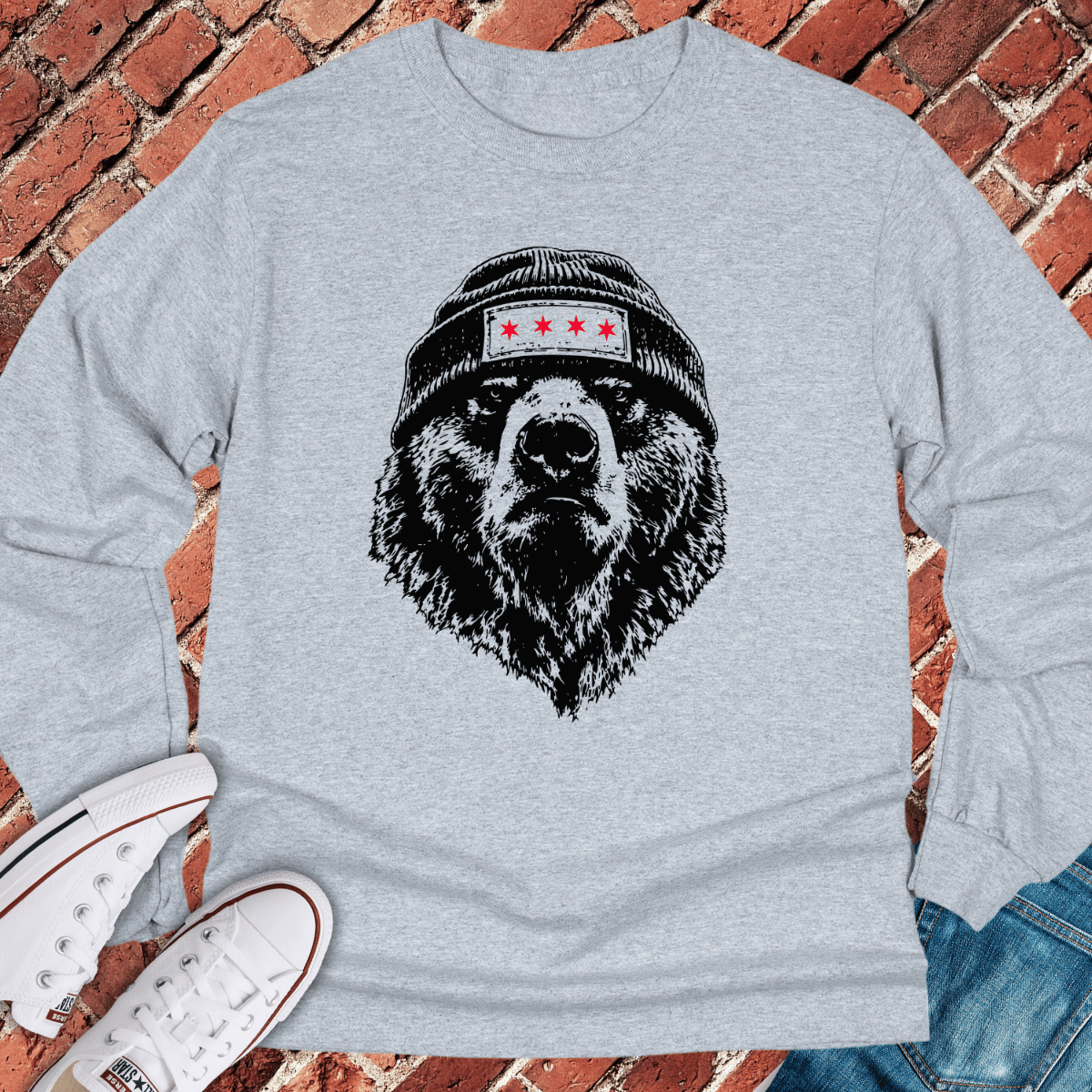 Chi Town Beanie Long Sleeve