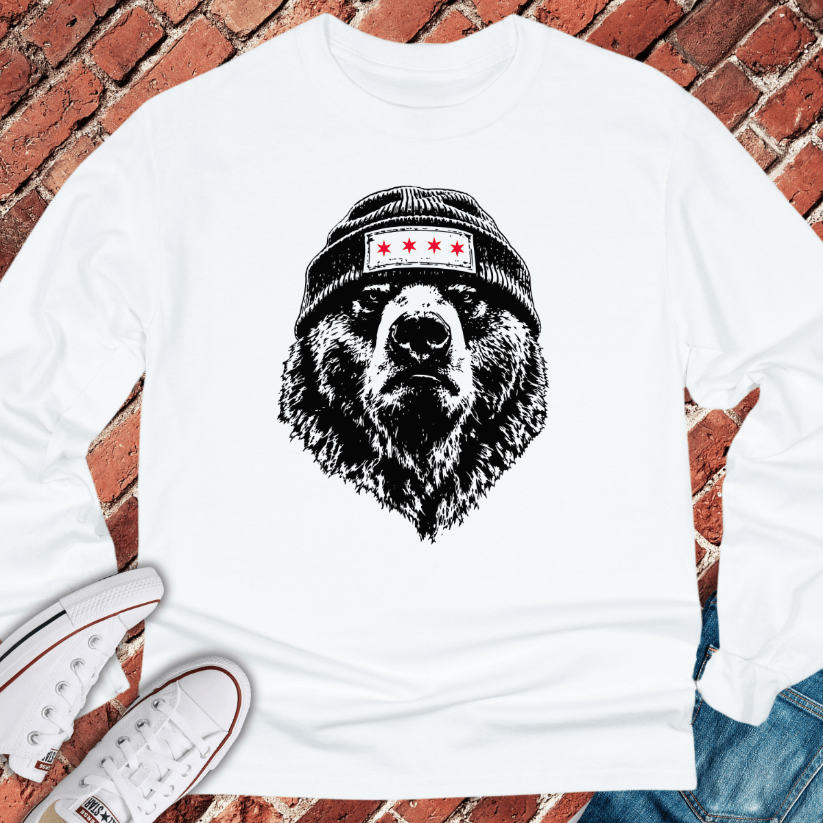 Chi Town Beanie Long Sleeve