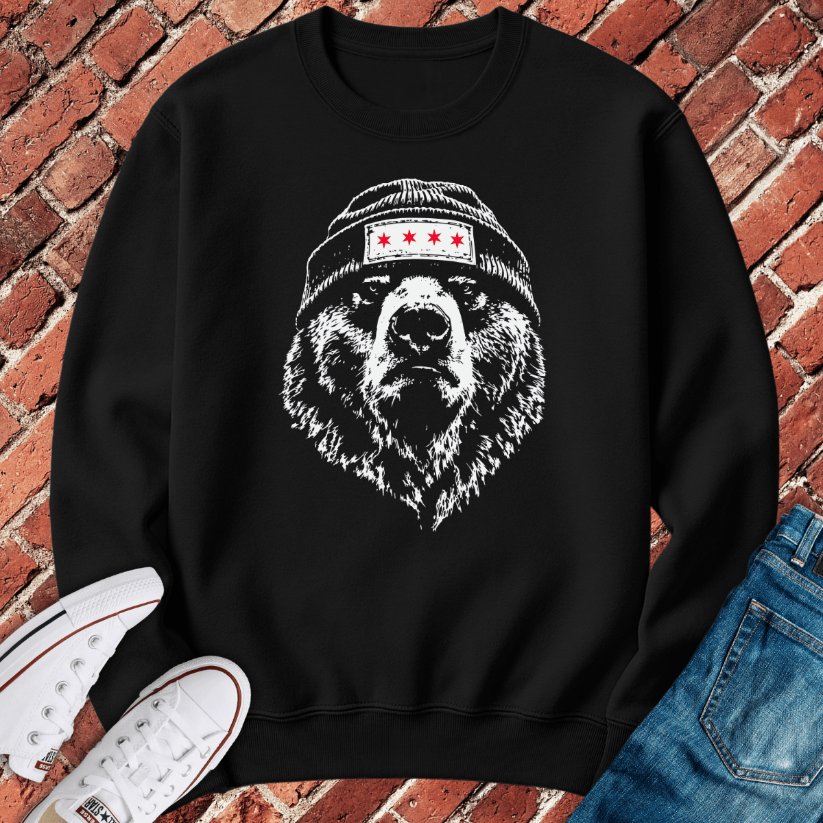 Chi Town Beanie Crewneck