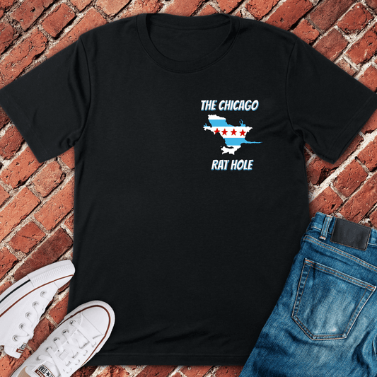 Rat Hole Pocket T-Shirt - Black