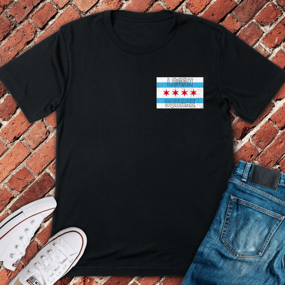 Logan Square Represent T-Shirt - Black