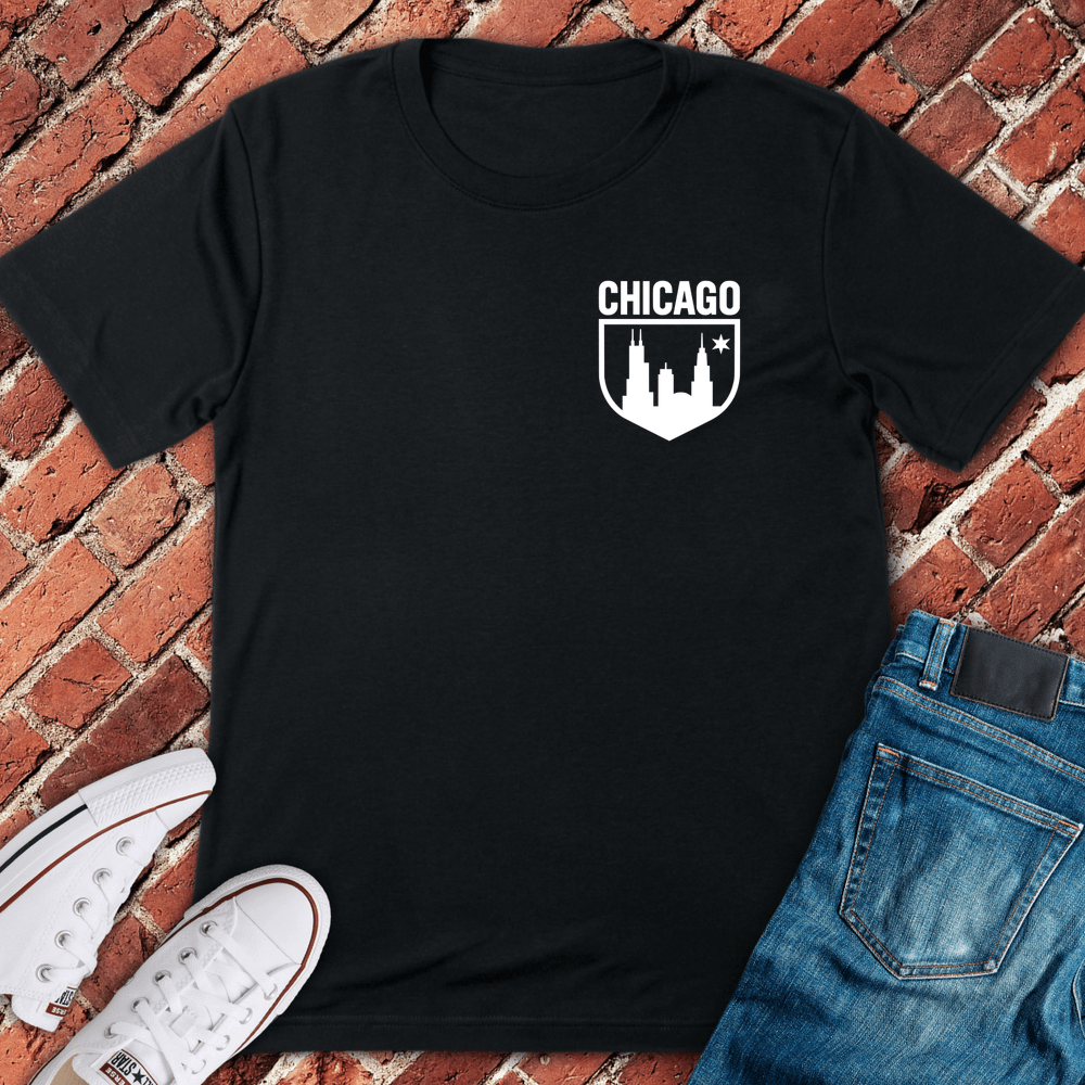 Skyline Shield T-Shirt - Black