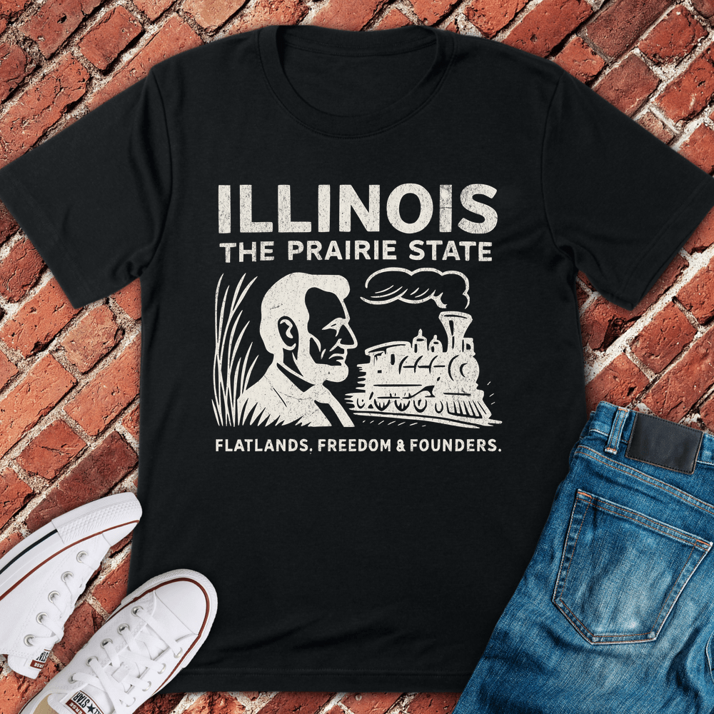 Prairie State Pride T-Shirt - Black