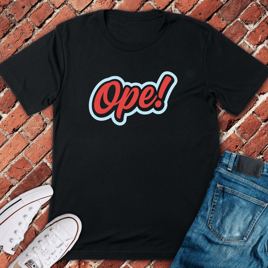 Ope! Midwest T-Shirt - Black