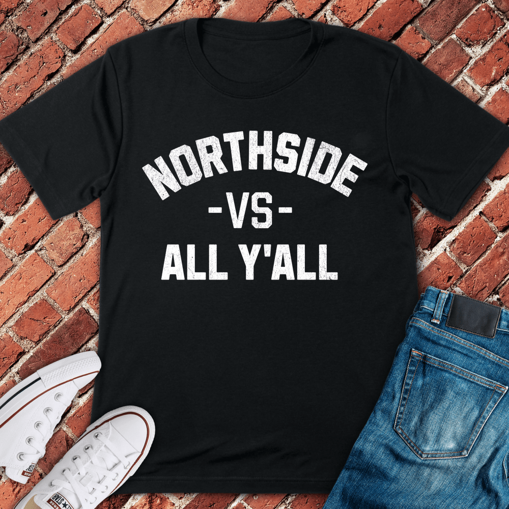 Northside Vs Y'All T-Shirt - Black