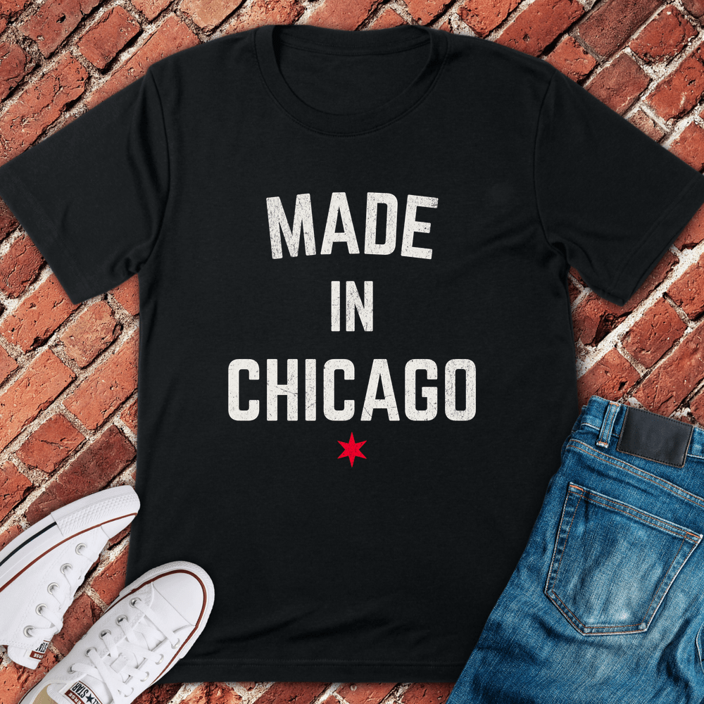 Made In Chicago T-Shirt - Black