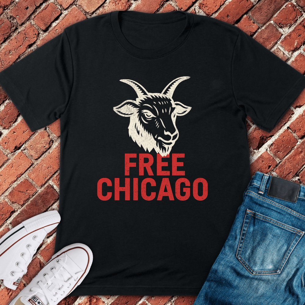 Free Chicago T-Shirt - Black
