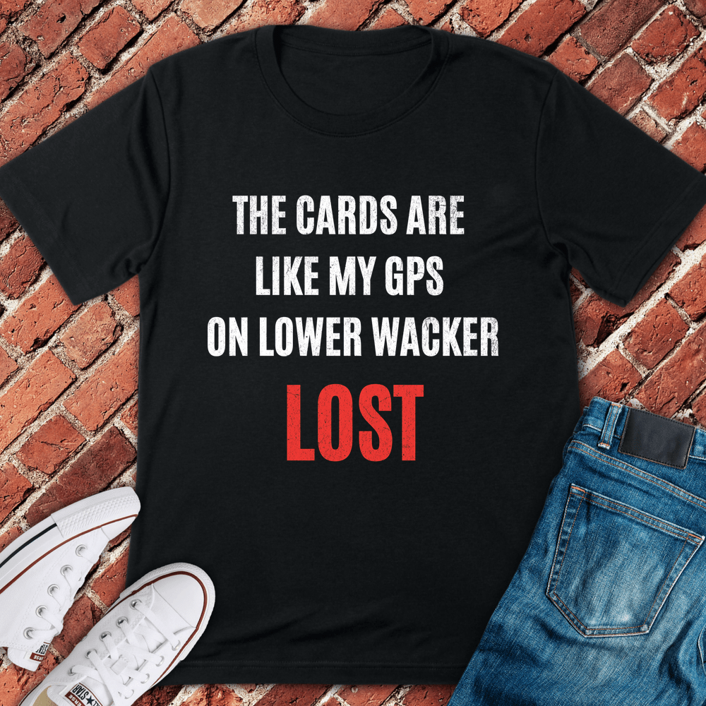 Wacker GPS Lost T-Shirt - Black
