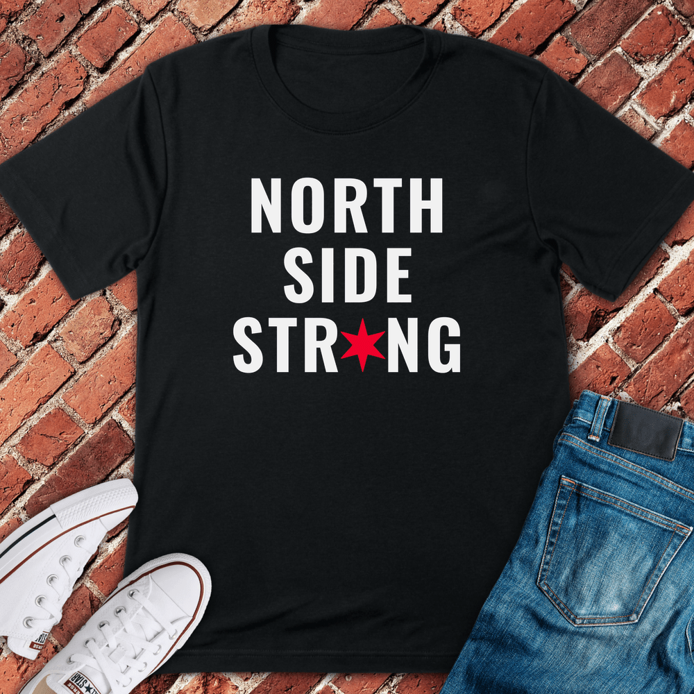 North Side Strong T-Shirt - Black