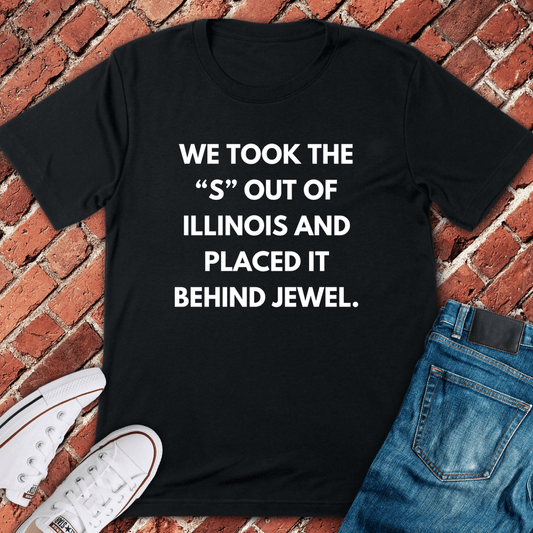 Silent S Joke T-Shirt - Black