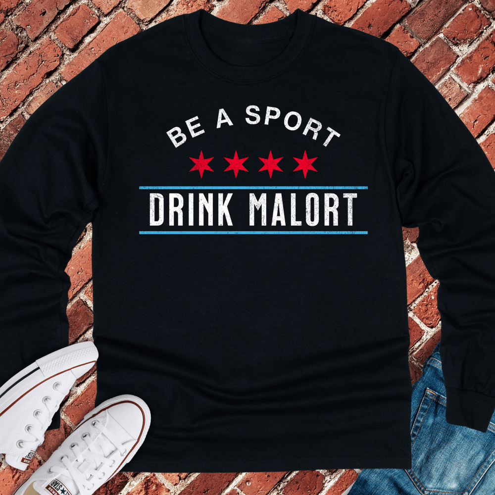 Be A Sport Long Sleeve - Black