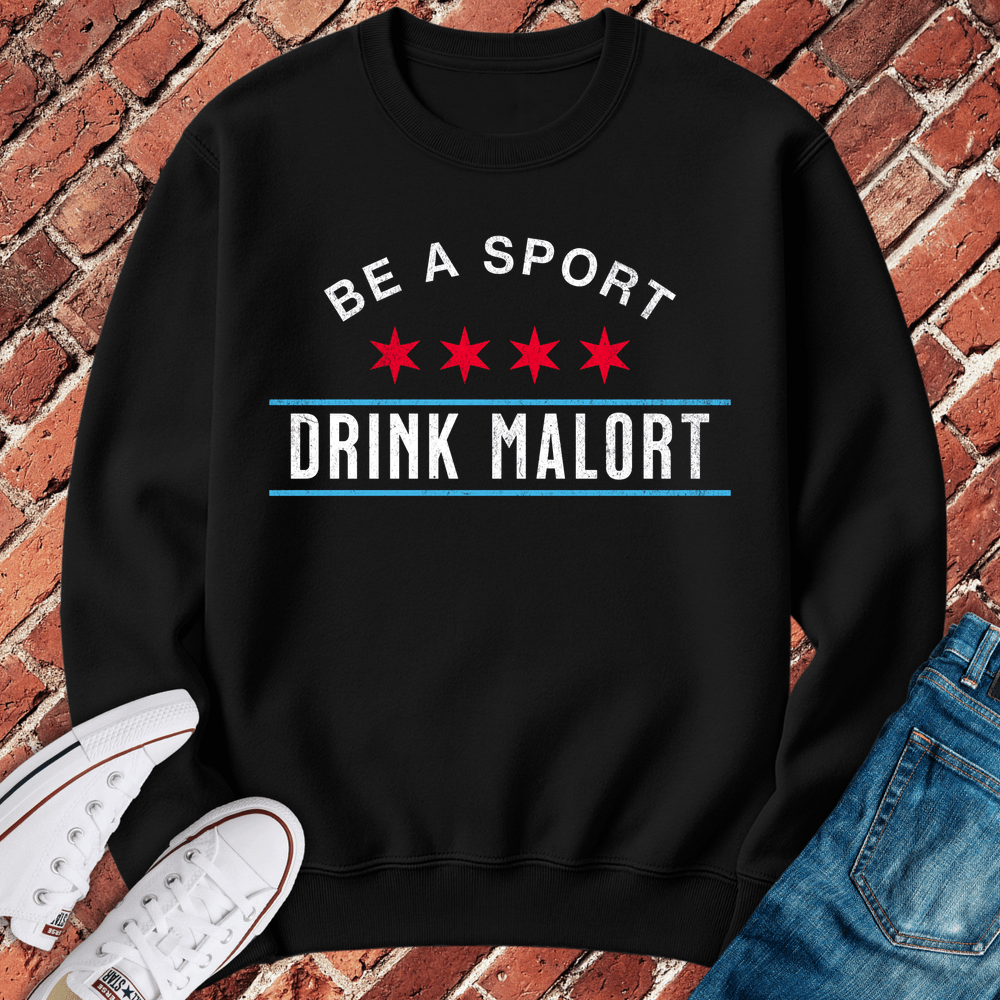 Be a Sport Crewneck - Black