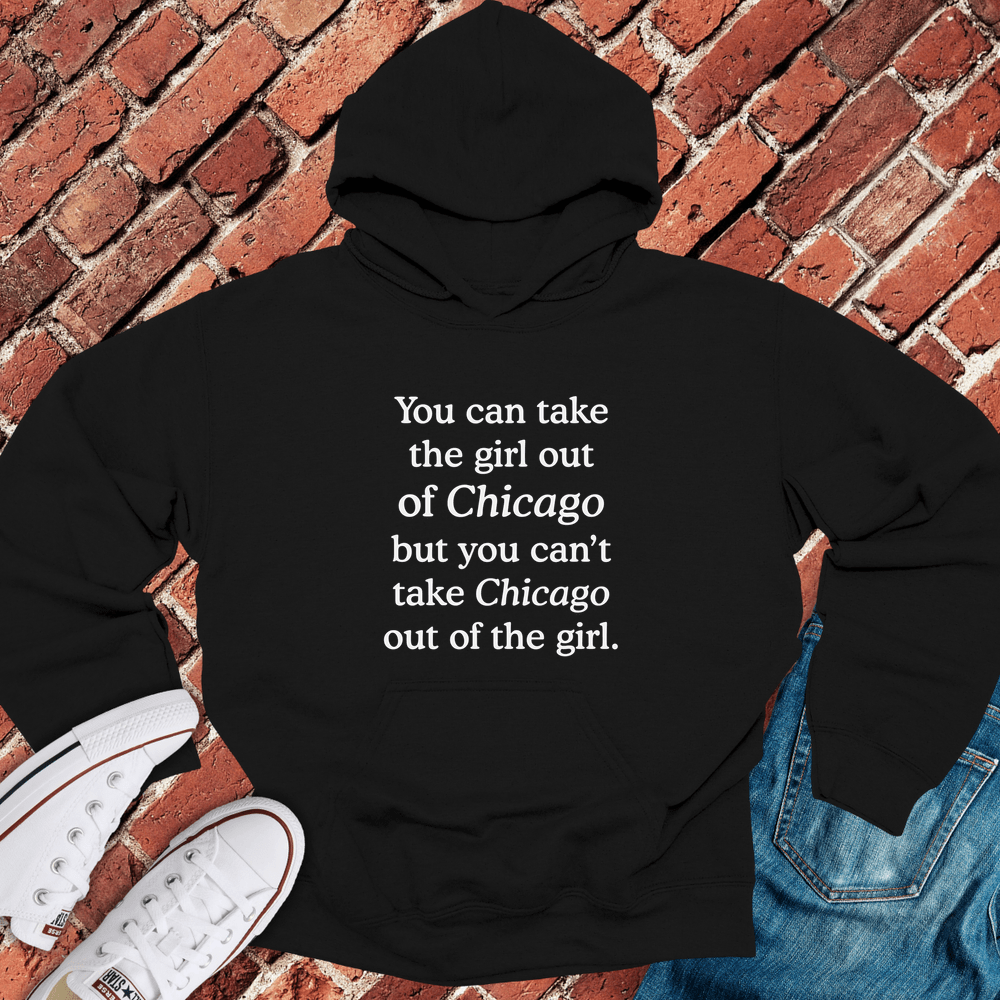 Chicago Girl Forever Hoodie - Black