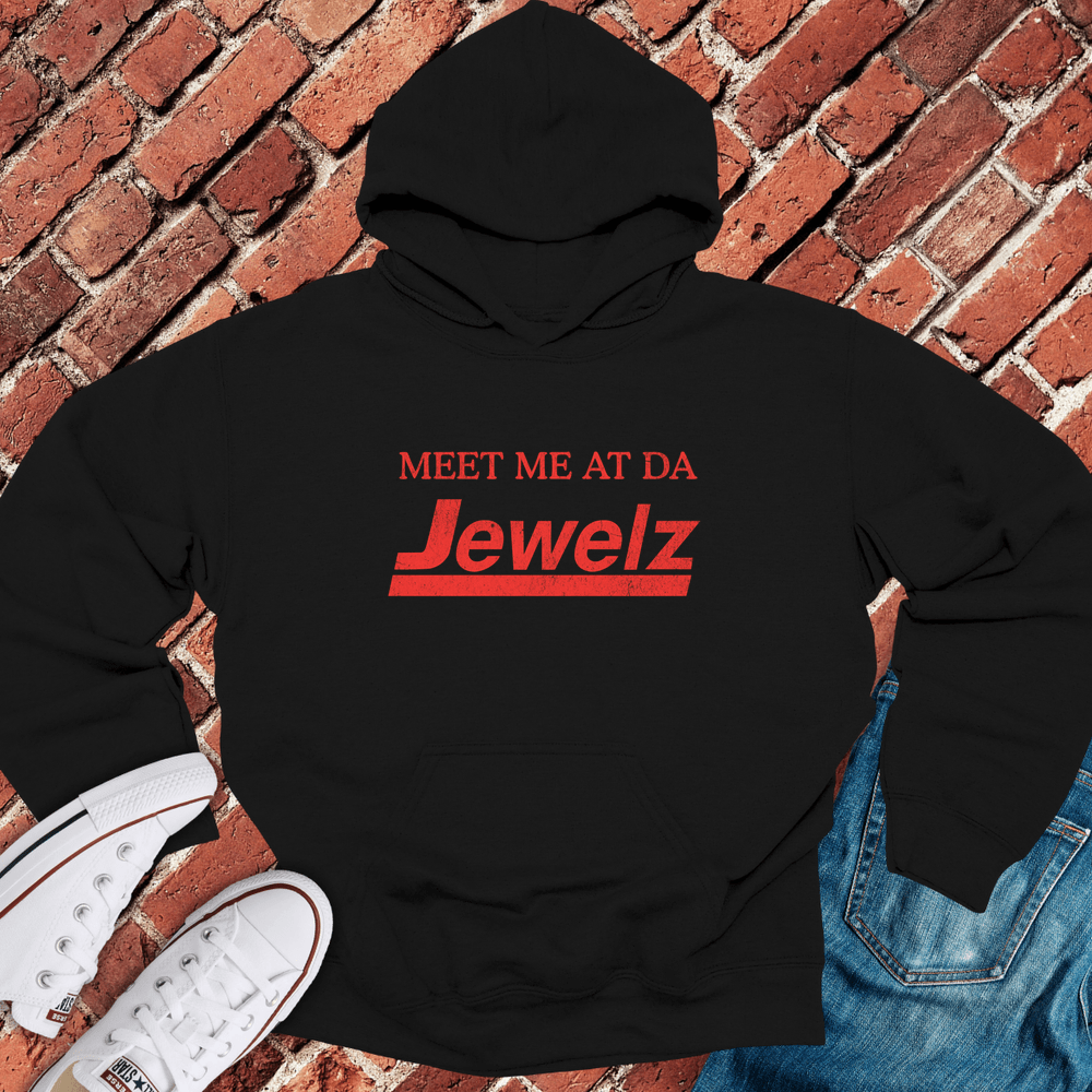 Meet Me At Jewelz Hoodie - Black