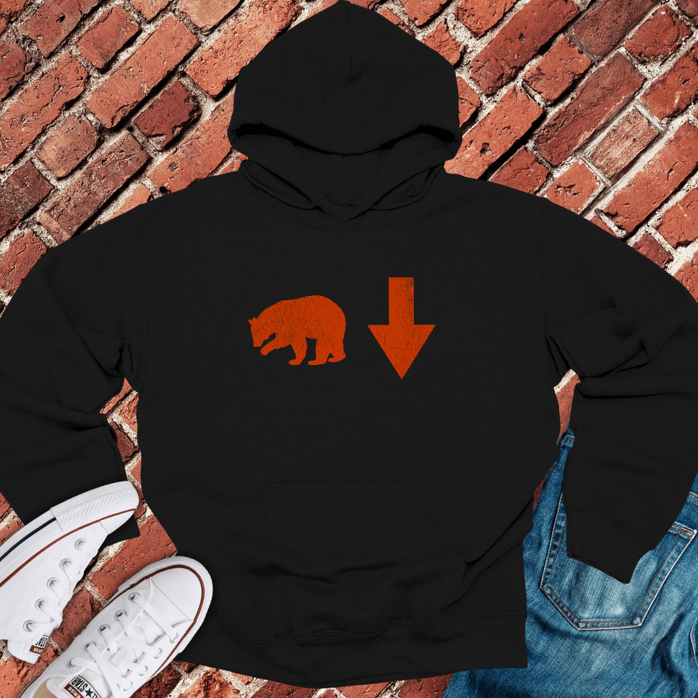 Bear Down Hoodie - Black